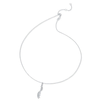 INS MOISSANIT-DIAMANT-ANHÄNGER AUS STERLINGSILBER {STIL 2}