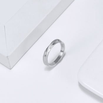 ANNEAU ROULANT EN ARGENT MASSIF