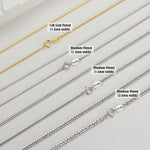 ITALIAN HANDMADE CHOPIN CHAIN IN STERLING SILVER