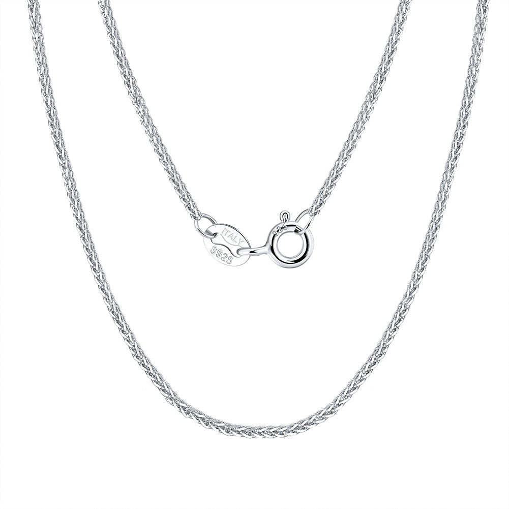 ITALIAN HANDMADE CHOPIN CHAIN IN STERLING SILVER