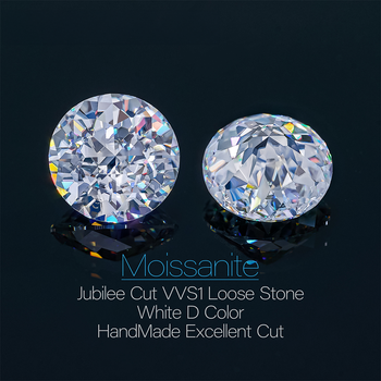 DIAMANT EN MOISSANITE COUPE JUBILEE