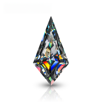 DIAMANTS EN MOISSANITE COUPE EN CERF-VOLANT