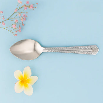 LAUREL LEAVES SPOON IN STERLING SILVER