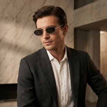 LUCENZA OVAL SUNGLASSES