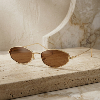 LUCENZA OVAL SUNGLASSES