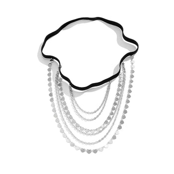 LUNA HEART DRAPED THIGH CHAIN