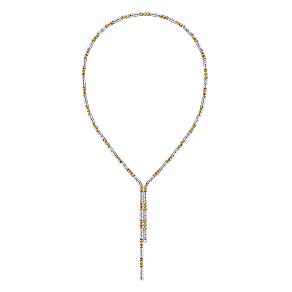 MAGNET SWITCH MULTI-WAY CHAIN NECKLACE/BRACELET IN STERLING SILVER