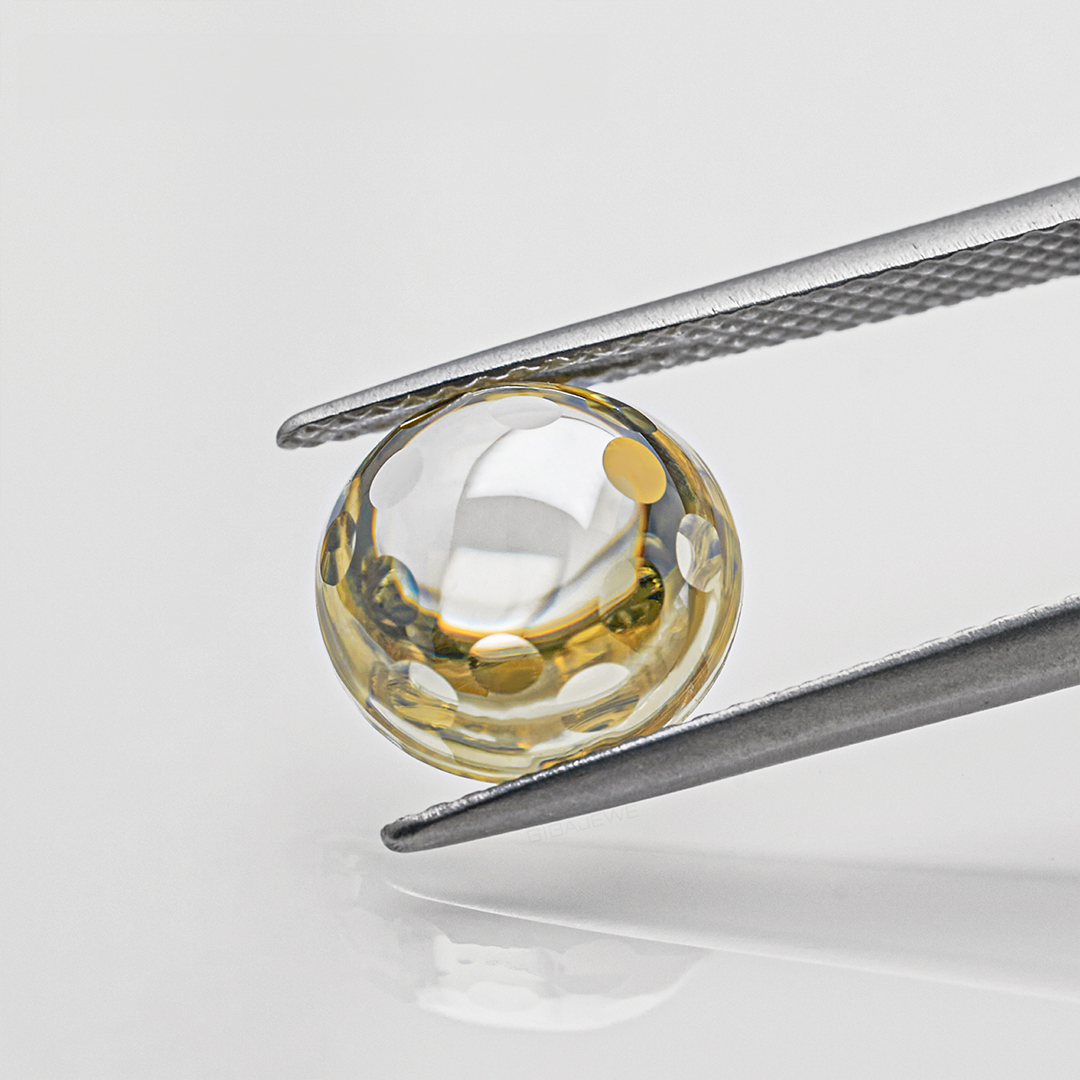 METEOR CRATER CUT MOISSANITE LOOSE DIAMOND