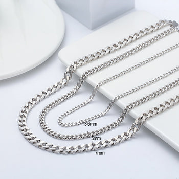 MIAMI CUBAN LINK CHAIN IN STERLING SILVER