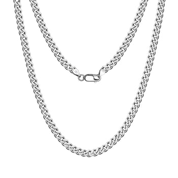 MIAMI CUBAN LINK CHAIN IN STERLING SILVER