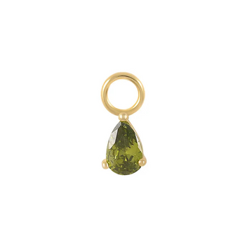 MINI CHARM DROP PIERCINGS ACCESSORY IN STERLING SILVER