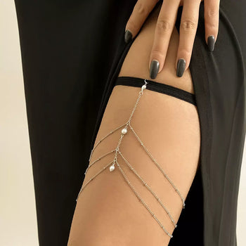 MODULAR DRAPE THIGH CHAIN