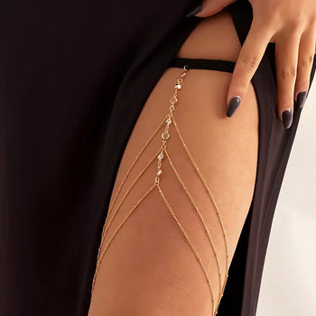 MODULAR DRAPE THIGH CHAIN