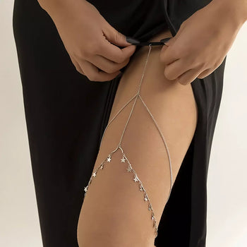 MODULAR DRAPE THIGH CHAIN