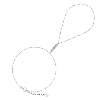 Silver necklace with a red 'Real Sterling Silver 925' stamp on a white background