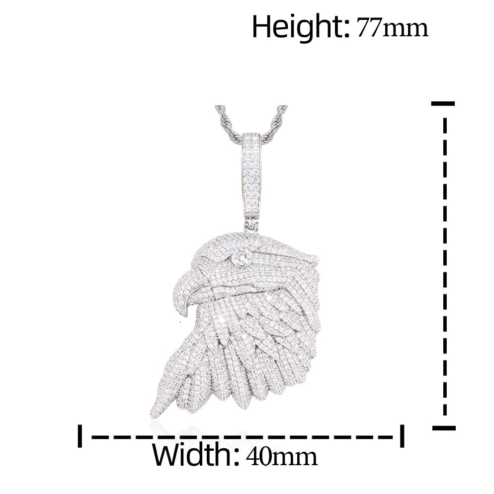 Jewelry product with specifications including moissanite, sterling silver, GRA certificate, weight, height, and width.