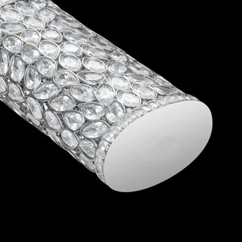 MOISSANITE DIAMOND ICED LIGHTER CASE IN STERLING SILVER