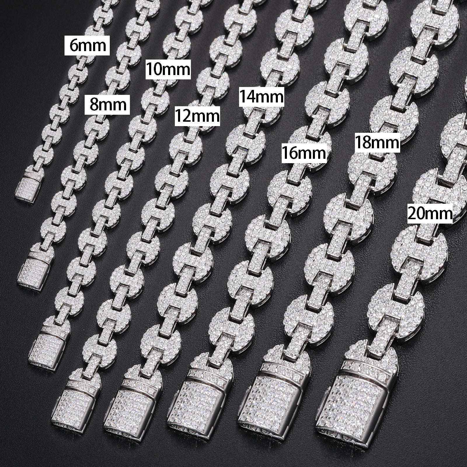 Gucci Sterling hotsell Silver Cuban link necklace