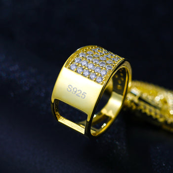 MOISSANITE DIAMOND PRAY HAND CROSS PENDANT IN STERLING SILVER - IVORY & EBONY