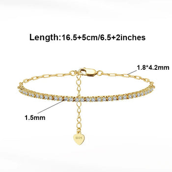 Gold bracelet with diamond accents on a white background, featuring product details and a money-back guarantee badge.