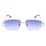 MOISSANITE ICED OUT COLORED LENS SUNGLASSES