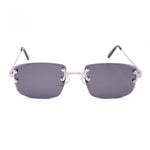 MOISSANITE ICED OUT COLORED LENS SUNGLASSES STYLE 2