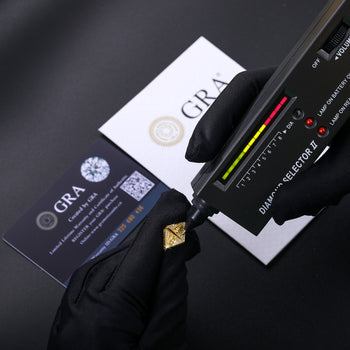 Boucles d'oreilles pyramides pharaon en moissanite et argent sterling