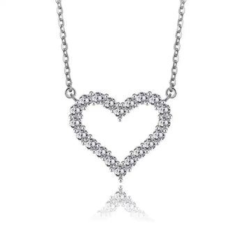 MOISSANIT-HALO-KUGEL-ANHÄNGER AUS STERLINGSILBER 