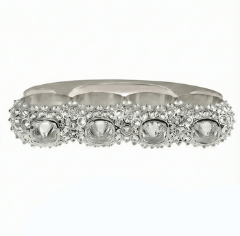 MOISSANITE DIAMOND KNUCKLE IN STERLING SILVER