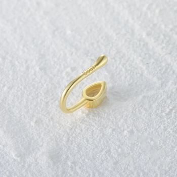 NOSE CUFF IN STERLING SILVER