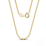 O CROSS CHAIN NECKLACE IN STERLING SILVER