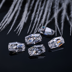 OCTAGON CASK CUT MOISSANITE LOOSE DIAMOND