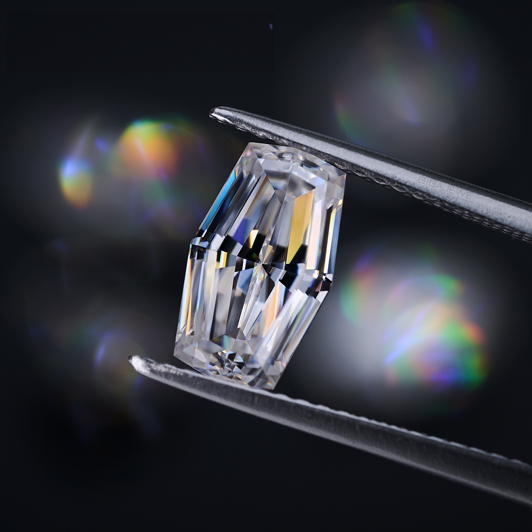 OCTAGON CASK CUT MOISSANITE LOOSE DIAMOND