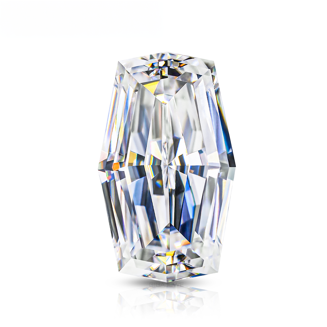 OCTAGON CASK CUT MOISSANITE LOOSE DIAMOND