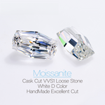 OCTAGON CASK CUT MOISSANITE LOOSE DIAMOND