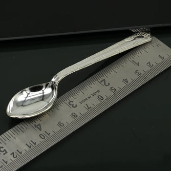 ORNATE GRACE SPOON IN STERLING SILVER