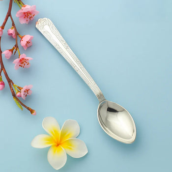 ORNATE GRACE SPOON IN STERLING SILVER