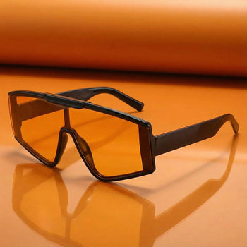 LUNETTES DE SOLEIL MOISSANITE À CROIX GLACÉE