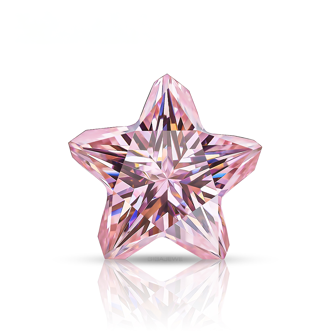 PENTAGRAM CUT MOISSANITE LOOSE DIAMOND
