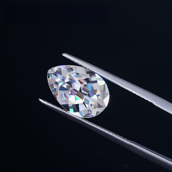 DIAMANT EN LIBRE DE MOISSANITE TAILLÉE EN POIRE PORTUGAISE