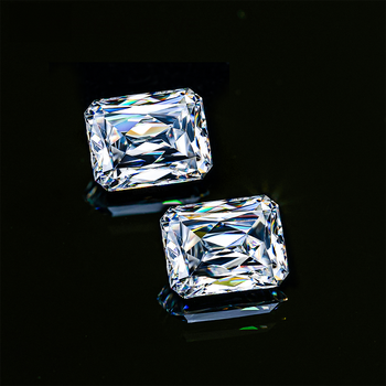 DIAMANT EN LIBRE DE MOISSANITE COUPE RADIANTE