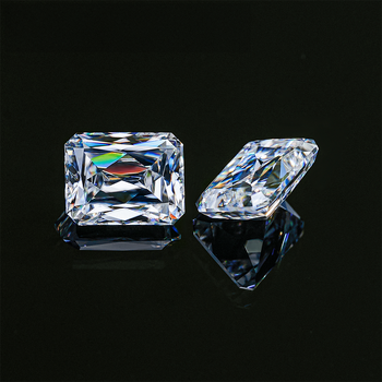 DIAMANT EN LIBRE DE MOISSANITE COUPE RADIANTE