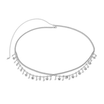 RHINESTONE WAIST CHAINS