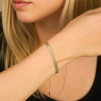 ROPE CHAIN BRACELET IN STERLING SILVER