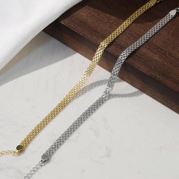 ROPE CHAIN BRACELET IN STERLING SILVER