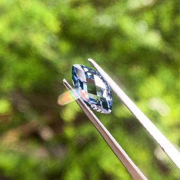 DIAMANT EN MOISSANITE TAILLE MARQUISE ROSE