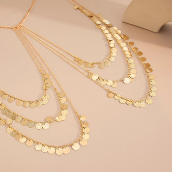 SOLAR DISC SHOULDER CHAIN