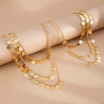 SOLAR DISC SHOULDER CHAIN