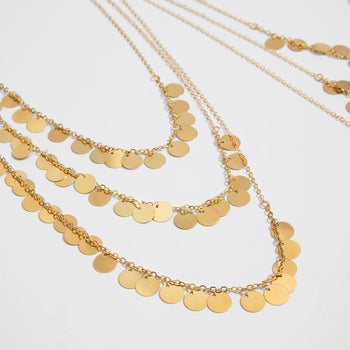 SOLAR DISC SHOULDER CHAIN