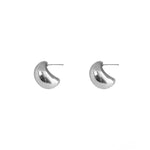 TEARDROP EARRING IN STERLING SILVER